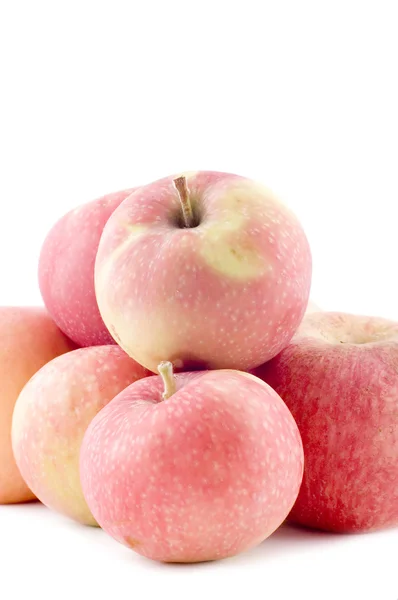 Colored apple closeup — Stock Photo, Image