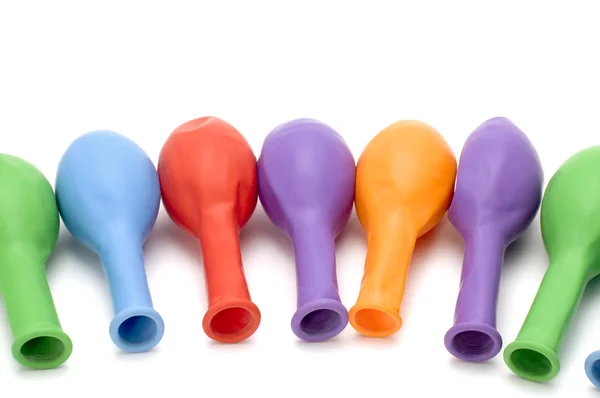 Balões coloridos de perto — Fotografia de Stock