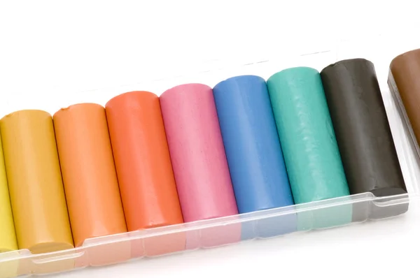 Plasticina colorida — Fotografia de Stock