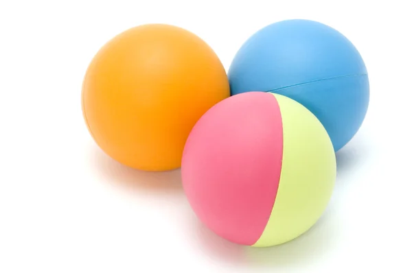 Colored rubber ball — Stock Photo, Image