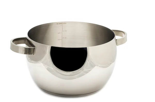 Cooking pan on white — Stock Photo, Image