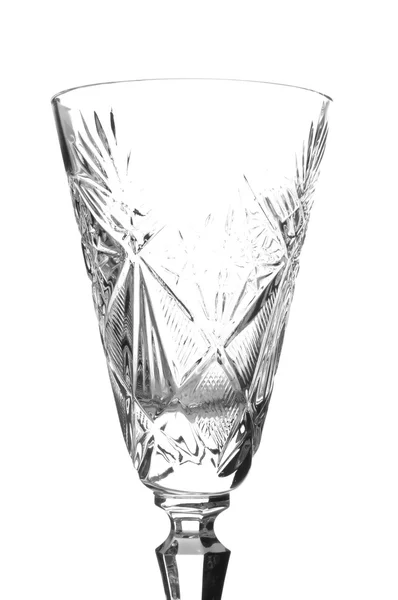 Crystal glass closeup — Stock Photo, Image