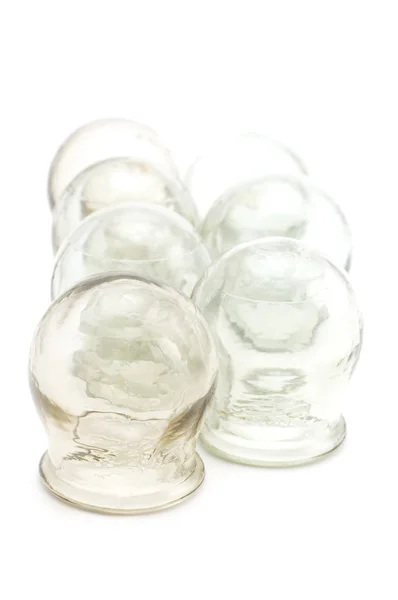 Koppning glas på nära håll — Stockfoto