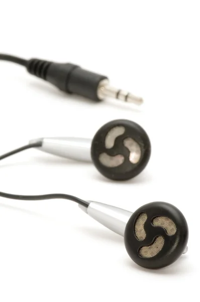 Ear phones close up — Stock Photo, Image