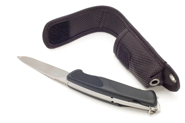 Flic knife with cover — Stock Photo, Image