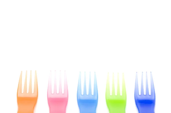 Forks macro — Stock Photo, Image