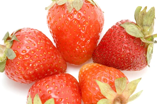 Macro fraises fraîches — Photo