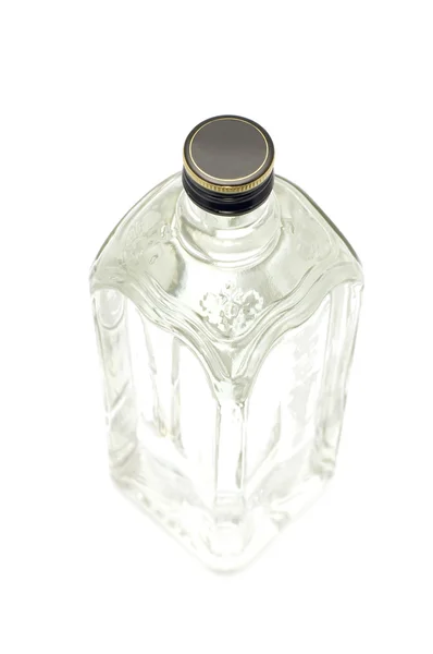Glass bottle closeup — Stock Photo, Image