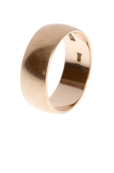 Golden ring macro — Stock Photo, Image