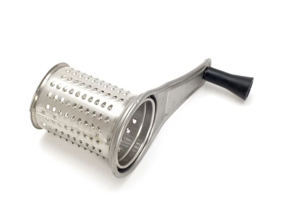 Grater for cheese macro — Stock Photo, Image