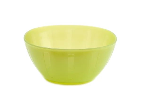 Green Plastic plates — Stock Photo, Image