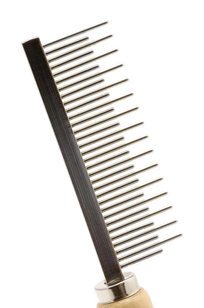 Hairbrush for animal macro — Stock Photo, Image