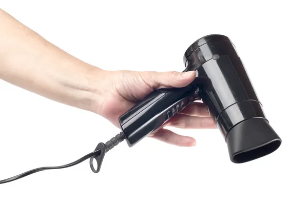 Hand and hair drier — Stock Photo, Image