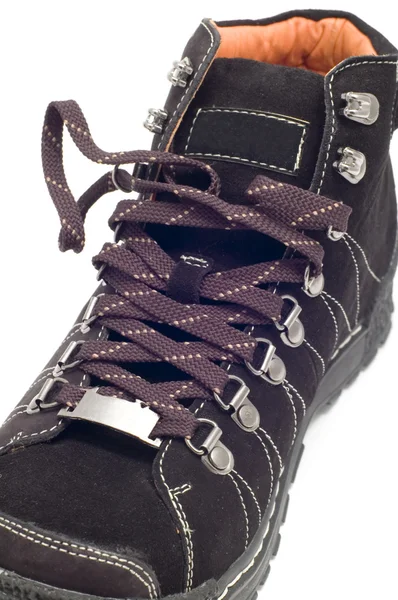 High shoe on white close up — Stock Photo, Image