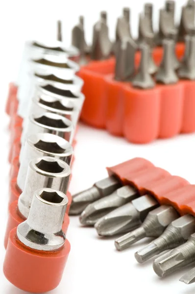 Kit of tools close up — Stock Photo, Image