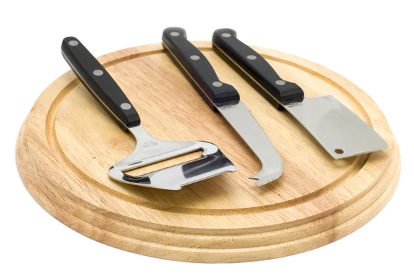 Кухонний ніж для сиру — стокове фото