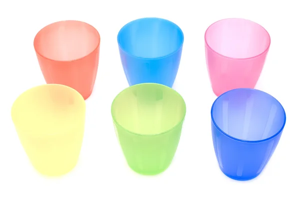 Kitchen plastic cup — Stock Photo, Image