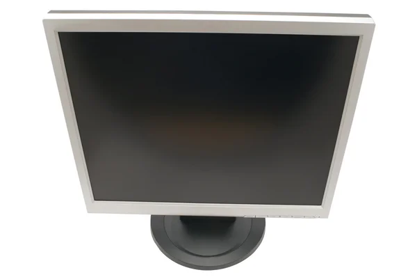 LCD-skärmen på vit — Stockfoto