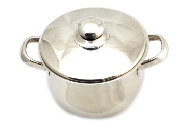 Metal cooking pot clipart