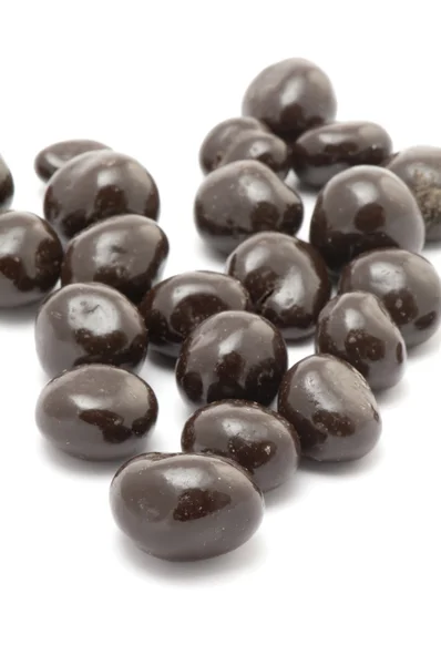 Nötter i choklad — Stockfoto