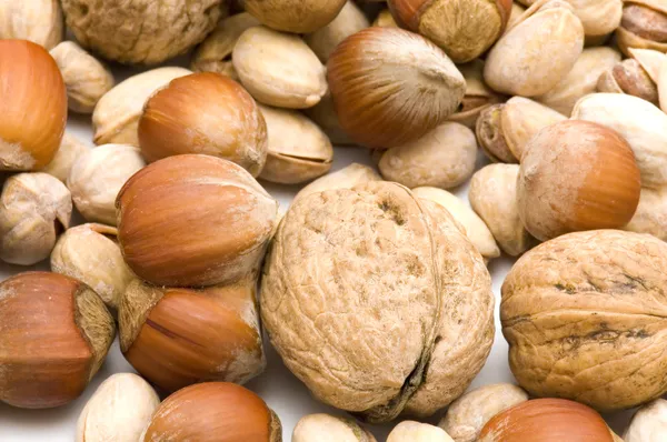 Nuts macro — Stock Photo, Image