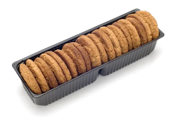 Oat pastry in box — Stock Photo, Image