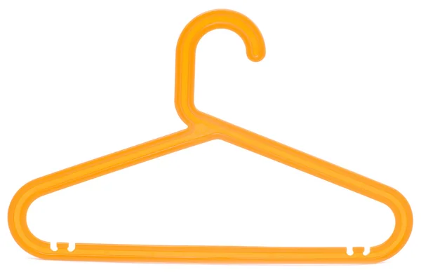 橙色衣架 — 图库照片