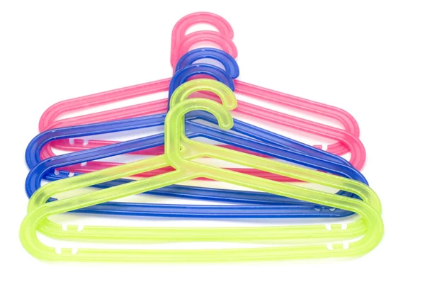 Plastic hanger macro — Stock Photo, Image