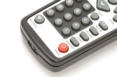 TV remote control macro clipart