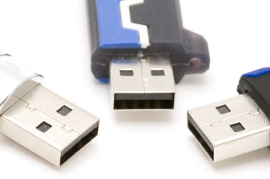 USB flash bellek yakın çekim