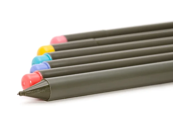 Soft-tip pen close up — Stock Photo, Image