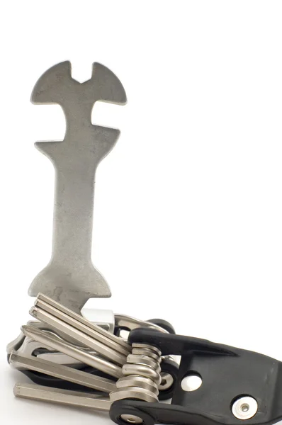 Spanner for bicycle — Stock Photo, Image
