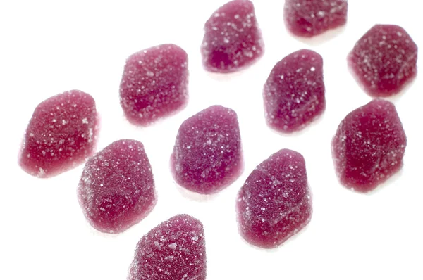 Sweet fruit drops close up — Stock Photo, Image