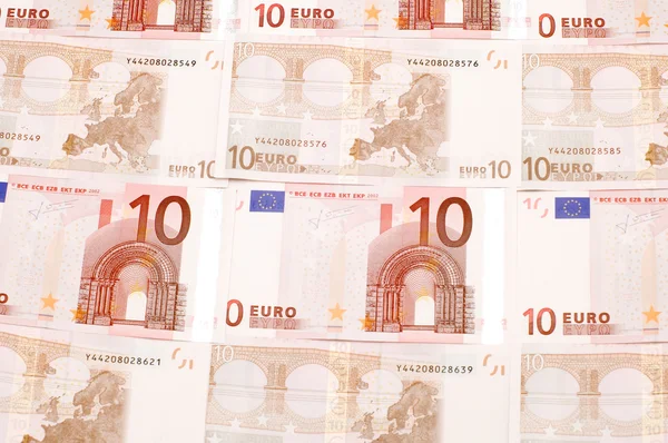 Dez euros — Fotografia de Stock