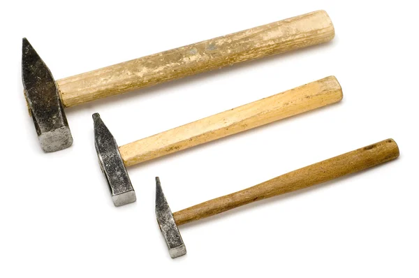 Três martelos — Fotografia de Stock