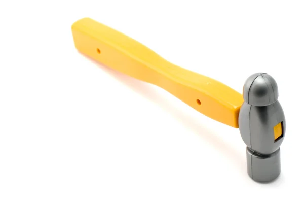 Hračka žlutá kladivo — Stock fotografie