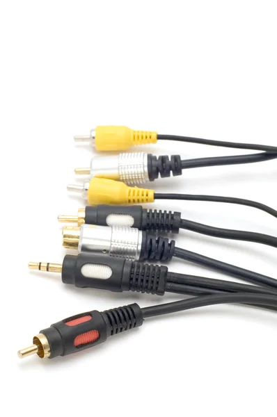 Colorful tv cable — Stock Photo, Image