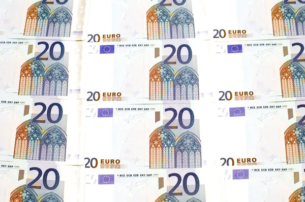 Tjugo euro — Stockfoto