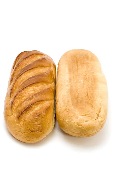 Trzymać dwie chleba — Zdjęcie stockowe