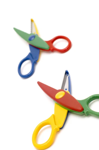 Wavy scissors close up — Stock Photo, Image