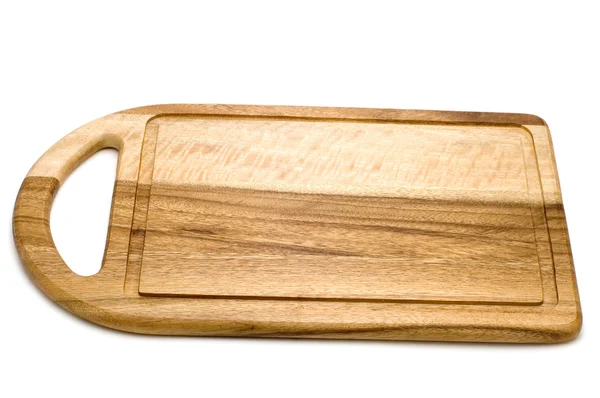 Zubereitungstisch aus Holz — Stockfoto