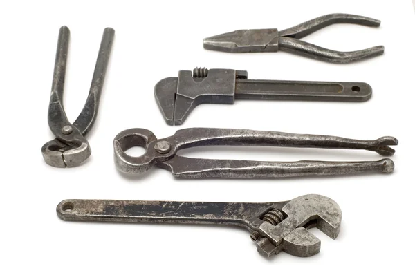 Wrench and pliers — Stock Photo, Image