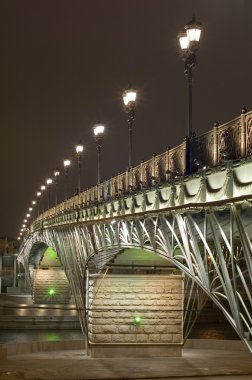 Bridge with illumination clipart