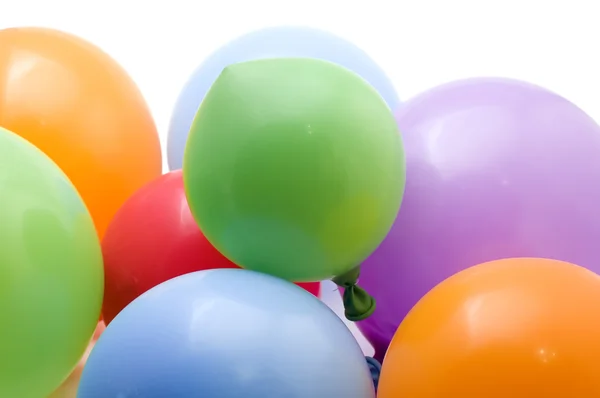 Luftballons auf weiß — Stockfoto