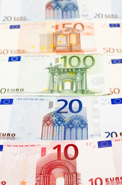 Banka kağıt euro — Stok fotoğraf
