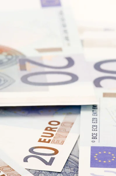 Notas 20 Euro — Fotografia de Stock