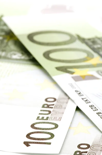Cem euros em notas — Fotografia de Stock