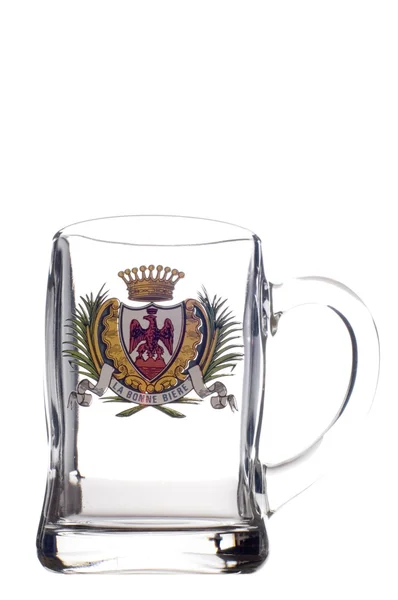 Beer mug on white — Stock Photo, Image