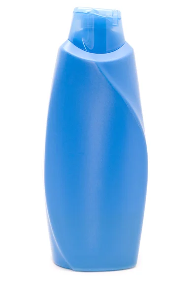 Bottiglia blu macro — Foto Stock