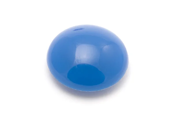 青色ボタン — ストック写真